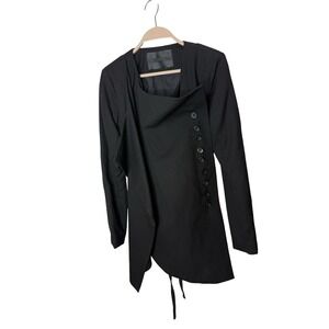 Aleksandr Manamis blazer/jacket asymmetrical size 38 S M vintage wool